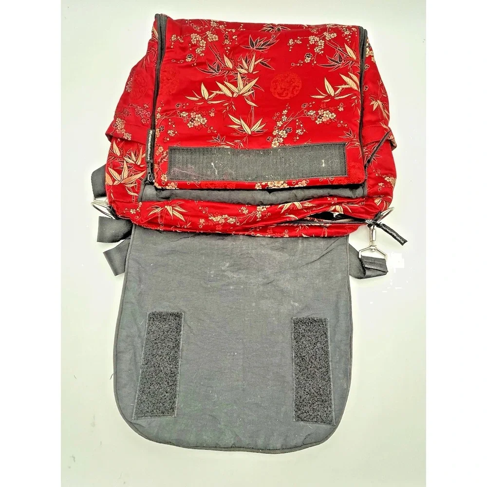 Nearly New Gorgeous Petunia Pickle Bottom Pink Floral Print Diaper Bag Backpack